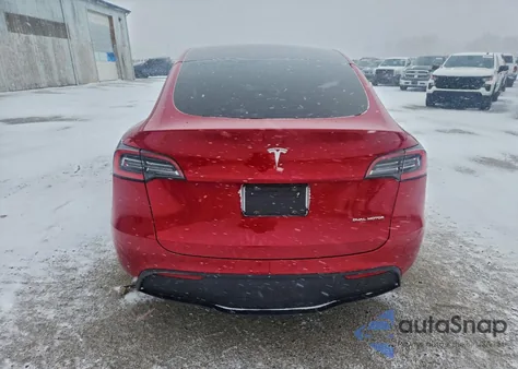 2021 Tesla Model Y из США, поврежденный, VIN 5YJYGDEE3MF099673